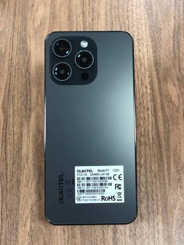 Audio: Oukitel P1 Prosessorun növü: Mediatek 2.2 GHz Ekran Ölçüsü: 6.7”(165.7