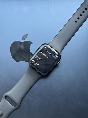 Apple Watch: Apple Watch Series 7 (GPS) - Размер корпуса: 45 мм (скруглённые — 3