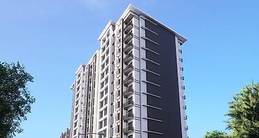 Продажа квартир: 2 комнаты, 84 м², Азия Молл Элитка, 9 этаж, ПСО (под самоотделку) — 4