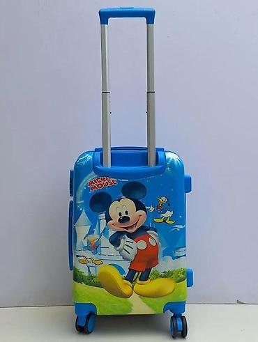 Rančevi, torbe i koferi: Dečji set kofera – Mickey Mouse motiv - Dva kofera (veći i manji) sa — 8