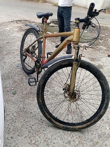 2 el velosiped: Dağ velosipedi – 26” təkərlər, ön amortizatorlu - Güclü alüminium — 1