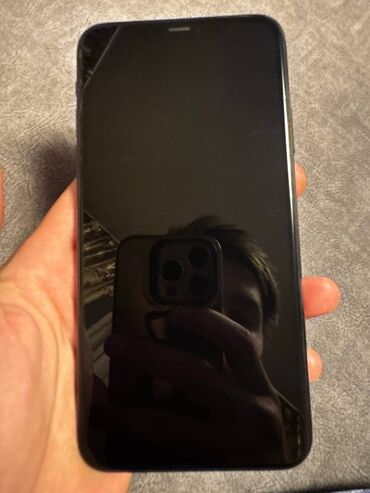 новый айфон 14 про макс: IPhone 11 Pro Max, Колдонулган, 256 ГБ, Matte Space Gray, 81 %