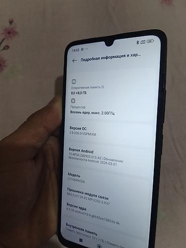 Уюлдук телефондор жана аксессуарлар: Redmi, Redmi 13C, Колдонулган, 256 ГБ, түсү - Кара, 2 SIM — 4