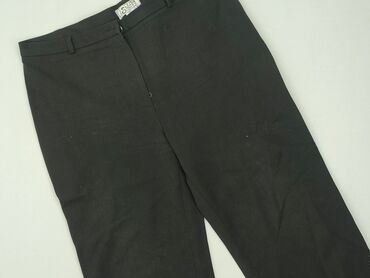 Material trousers for women, size 3XL (EU 46)