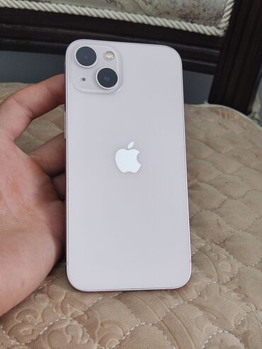 Apple iPhone: IPhone 13, Б/у, 256 ГБ, Розовый, Зарядное устройство, Защитное стекло, Чехол, 86 %