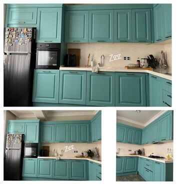 продам кухонный гарнитур бу: *2000₼ MƏTBƏX mebeli :-TƏCİLİ SATILIR*‼️ Çox az işlənib 4minə yığılıb