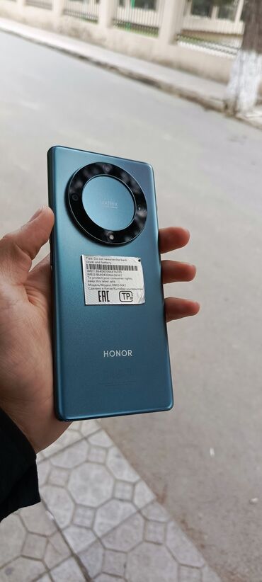 iphone x irsad: Honor X9a, 128 GB, rəng - Göy, Barmaq izi