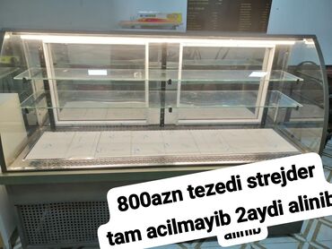 Havalandırma sistemləri: *Vitrin soyuducu stejder hec tam sokulmeyib teze kimidir 2 aydi