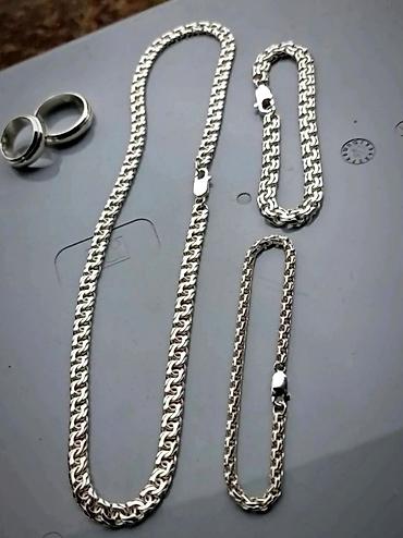Серебряные цепочки: Цепочка, Проба 960, Унисекс, Новый — 17