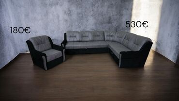 Sofe i kaučevi: Ugaone i ležajne garniture – Nameštaj Rilex - Model 1: kompaktna — 24