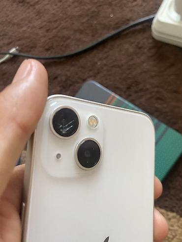 Apple iPhone: IPhone 13, 128 ГБ, белый Омен есть. Все родные экранда трешина жок — 3