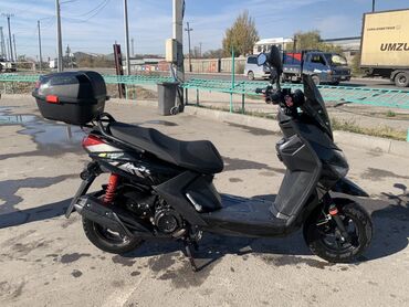 bwm самурай: Скутер Wangye (Wangya) 50–150см³, черный, спортивный дизайн. Основные