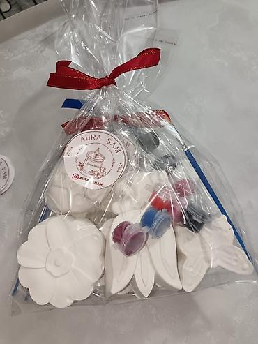 Fiqurlar: Fiqur, Gips, rəng - Ağ — 1