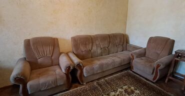 элит мебель бишкек: Раскладной диван, Новый, Тройка, Велюр at lalafo.kg элит мебель бишкек: Раскладной диван, Новый, Тройка, Велюр