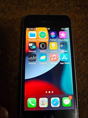 Apple iPhone: Apple iPhone SE (1. generacija), model MP822DN/A, kapacitet 32 GB.93% — 2