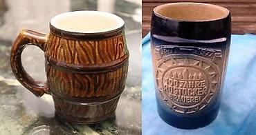 Staro posuđe i escajg: Stara Keramička i KRIGLA iz 1977. - 100 godina pivare ROSTOK. Cena za — 1