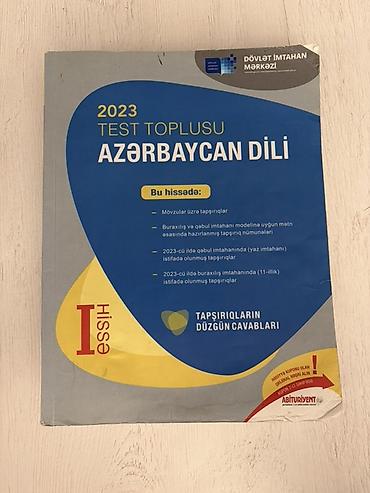 Testlər: Azərbaycan dili Testlər 11-ci sinif, DİM, 1-ci hissə, 2023 il — 1