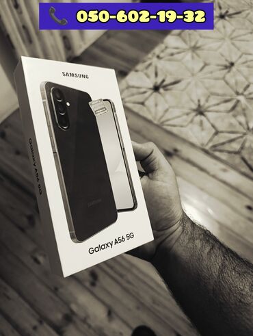 poco m6 8256 qiymeti: Samsung Galaxy A56, 256 ГБ, цвет - Черный, Гарантия, Сенсорный, Отпечаток пальца