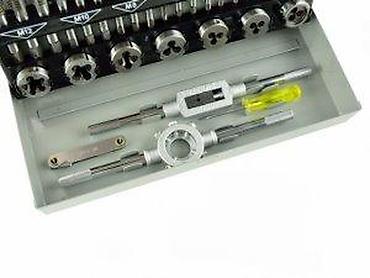 Setovi ručnog alata: Set navojnih nareznica i ureznica GEKO, 32 dela (M3–M12) Komplet za — 8