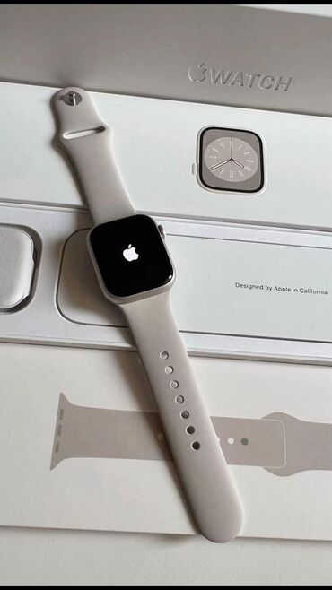 apple watch çakma: Smart saat, Apple, Sensor ekran, rəng - Boz