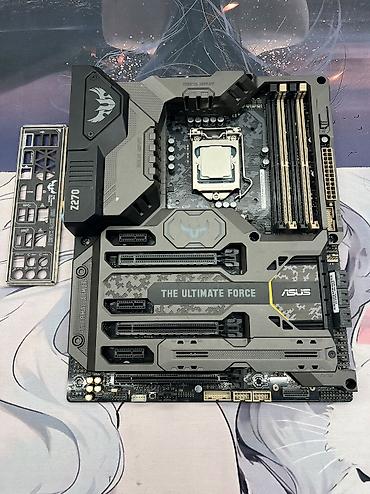 ddr4 ecc: Материнская плата для ПК, Б/у, Asus, LGA1151, ATX — 1