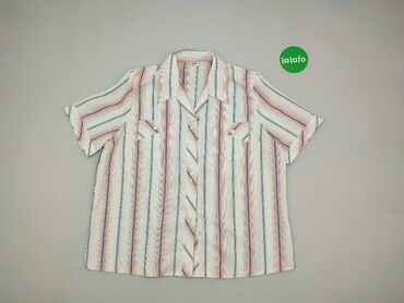 Koszula, 2XL (EU 44), stan - Dobry, wzór - Linia, kolor - Różowy