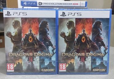 Игровые диски и картриджи: Playstation 5 üçün dragon's dogma 2 remake oyun diski. Tam yeni