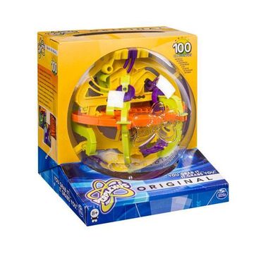 детские вещи 8 лет: Головоломка Шар-лабиринт 100 барьеров Perplexus Original (Spin Master)
