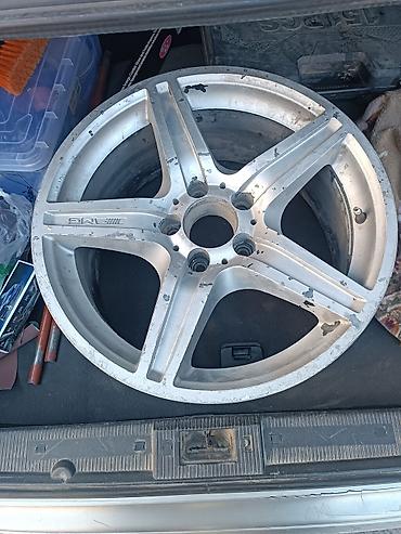 amg monoblock: Литые Диски R 17 AMG, Комплект, отверстий - 5, Б/у — 2