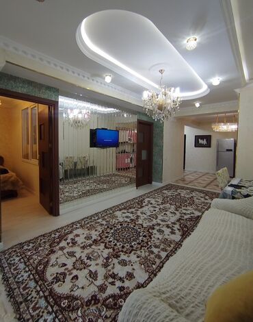 Uzunmüddətli kirayə mənzillər: İcarəyə verilir – tam təchiz olunmuş, zövqlü interyerli mənzil - — 3