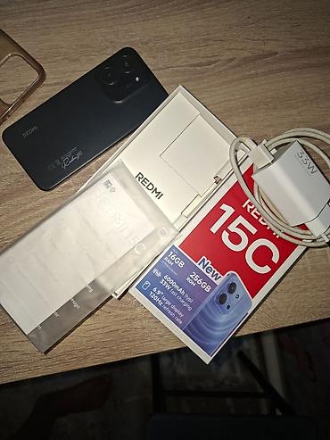 чехол s8: Redmi, Redmi 15C, Б/у, 256 ГБ, цвет - Черный, 2 SIM — 7