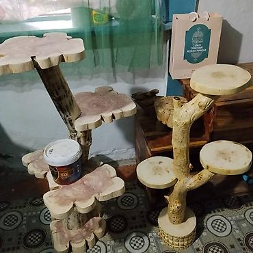 Полки, этажерки для цветов: Полка, этажерка для цветов, Дерево — 3