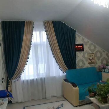 Шторы и занавески: Штора на заказ принимаем портьер и тюль и.д Дизайн индивидуальный — 15