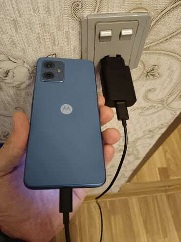 Motorola: Motorola Moto G54, 256 GB, rəng - Göy, İki sim kartlı, Face ID, Sənədlərlə