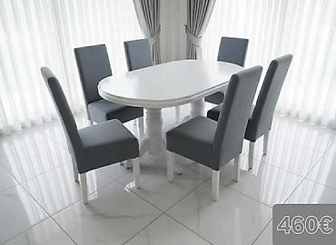 Setovi stolova i stolica: Trpezarijski setovi stolova i stolica, više modela. Detalji dizajna i — 15