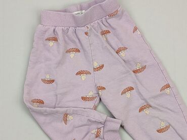 liliowe spodenki: Spodnie dresowe, Fox&Bunny, 1.5-2 lat, 92, stan - Dobry