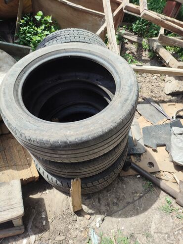 машина lada: Шины 225 / 55 / R 17, Лето, Б/у, Комплект, Легковые, Германия, Michelin