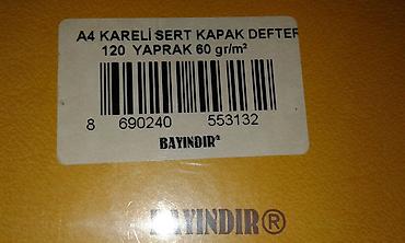 a4 kagiz: A4 formatlı qeyd üçün Türkiyə istehsalı olan kitabçalar satılır. Sərt — 2