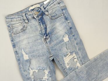 straight blue jeans: Jeans, S (EU 36), condition - Good