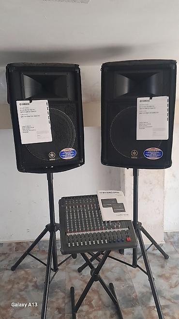 sesucaldan: Dynacord PowerMate 1000/1600 gücləndiricili mikser + Yamaha S115V — 5