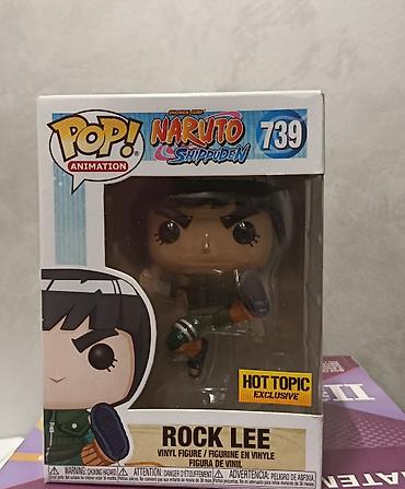 at figurları: Rock Lee Funko Pop Hot Topic Exclusive #739 Salam. Əlimdə 1 ədəd — 1