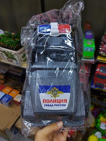 Игрушки: Игрушечный полицейский внедорожник ГИБДД России - Тип — 2