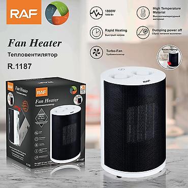 elektro kamin: Kalorifel tipli Qızdırıcı "RAF 1187" 1800W 15-20m² . 🆕Bütün — 1