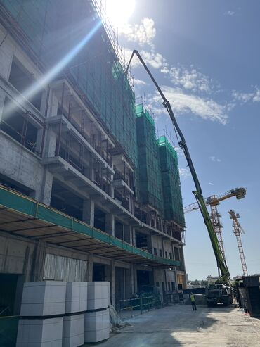 балыкчы квартира сдаю: 2 комнаты, 67 м², Элитка, 13 этаж, ПСО (под самоотделку)