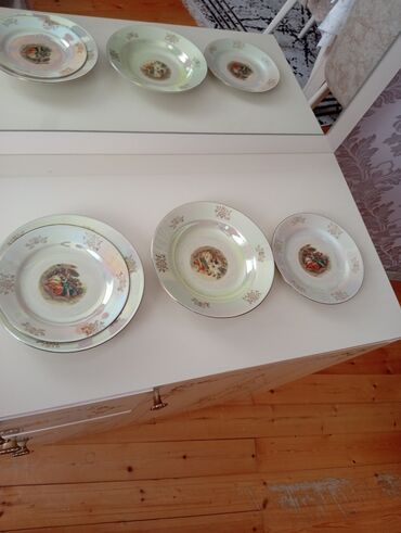 gul dibcekleri: Nahar dəsti, Farfor, Madonna, 12 nəfərlik