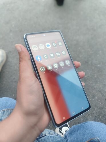 Samsung: Samsung Galaxy A73 5G, 256 GB, rəng - Qara, Barmaq izi, İki sim kartlı