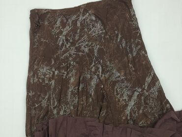 brązowa plisowane spódnice: Skirt, S (EU 36), condition - Good