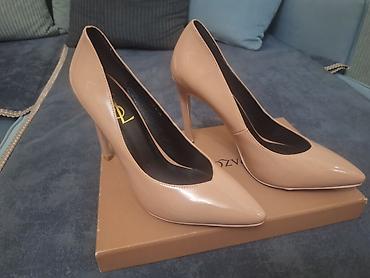 ysl tufli: Qadın klassik tufliləri – FL-REN1-3V - Rəng: Mahogany Rose (nüanslı — 1
