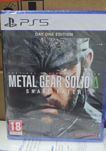 Oyun diskləri və kartricləri: Ps5 metal gear solid snake eater lalafo.az -da Oyun diskləri və kartricləri: Ps5 metal gear solid snake eater