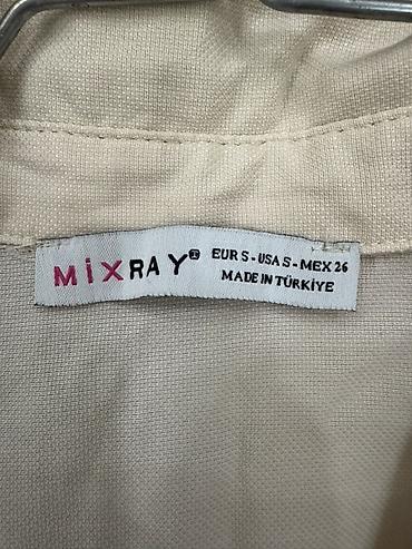 qisa qol koynek: MIXRAY uzunqol köynək - Rəng: açıq bej/şampan - Kəsim: klassik — 2